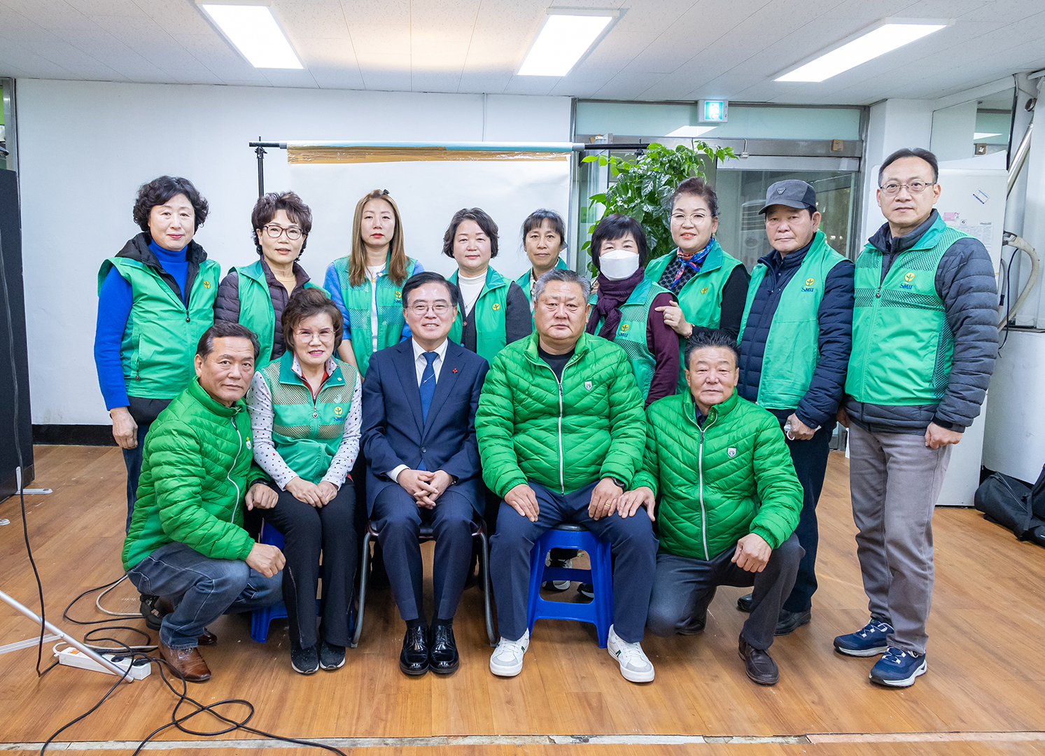 새마을지도자강서구협의회 어르신 장수기원 사진촬영