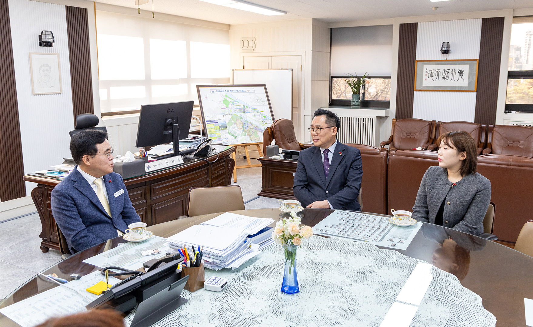  에이스모자 성품 전달식