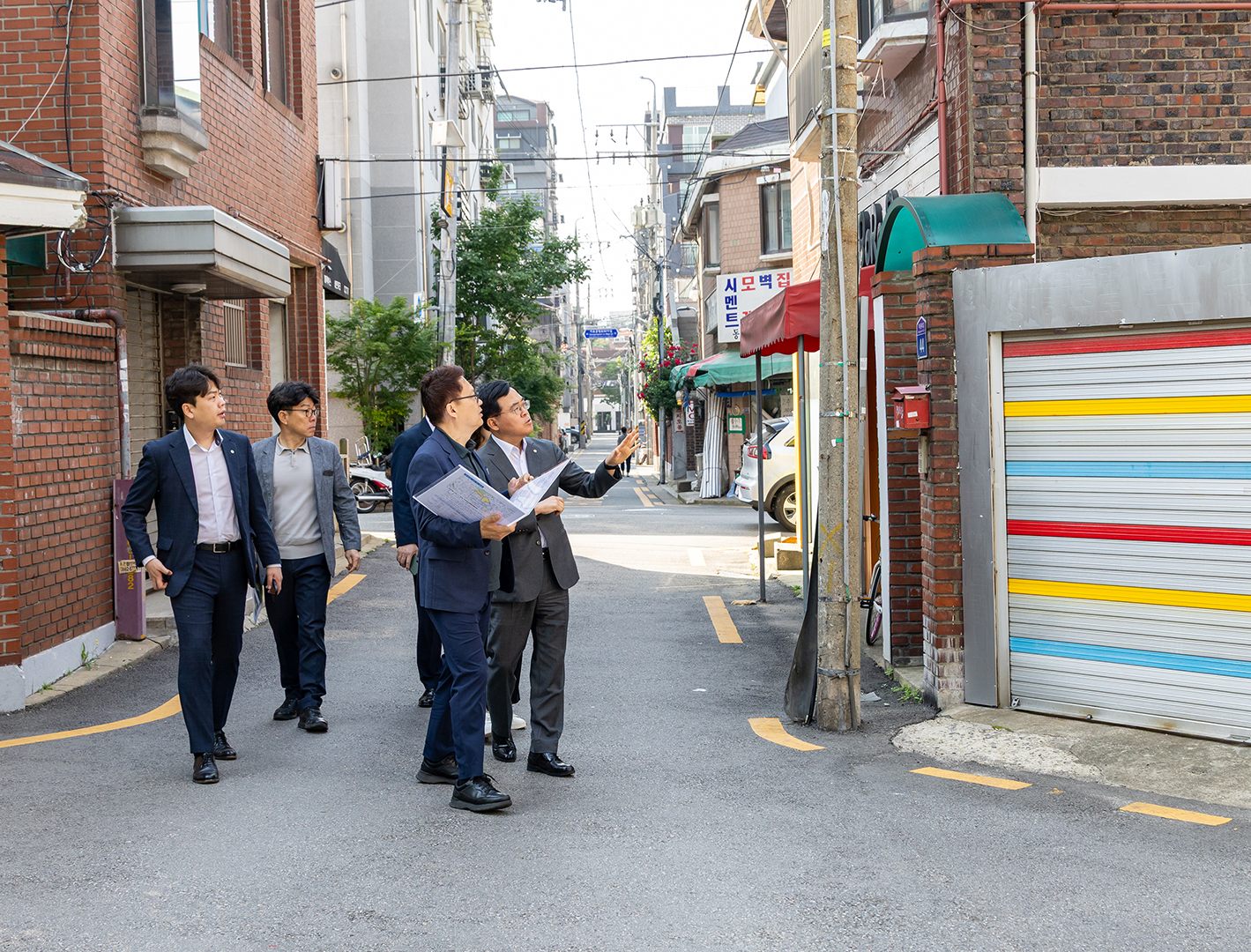 휴먼타운 2.0사업 및 공항시장 정비사업 대상지 현장방문