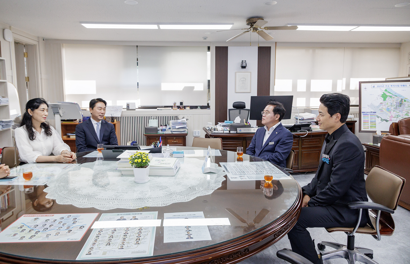  강서구 홍보대사 위촉식 이지훈 가수 