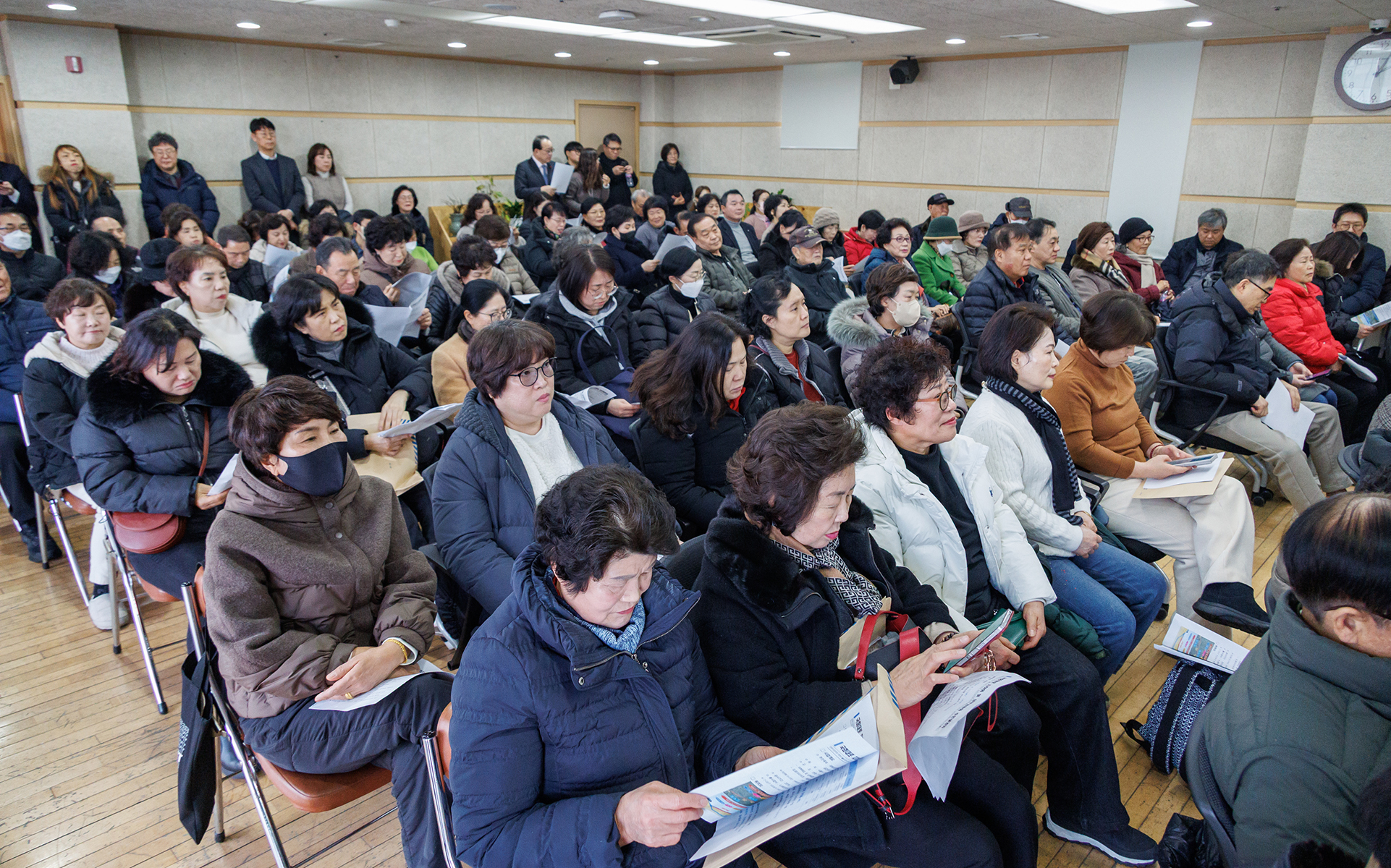 국회대로 지하차도 및 상부공원화 건설공사 지역주민 설명회  