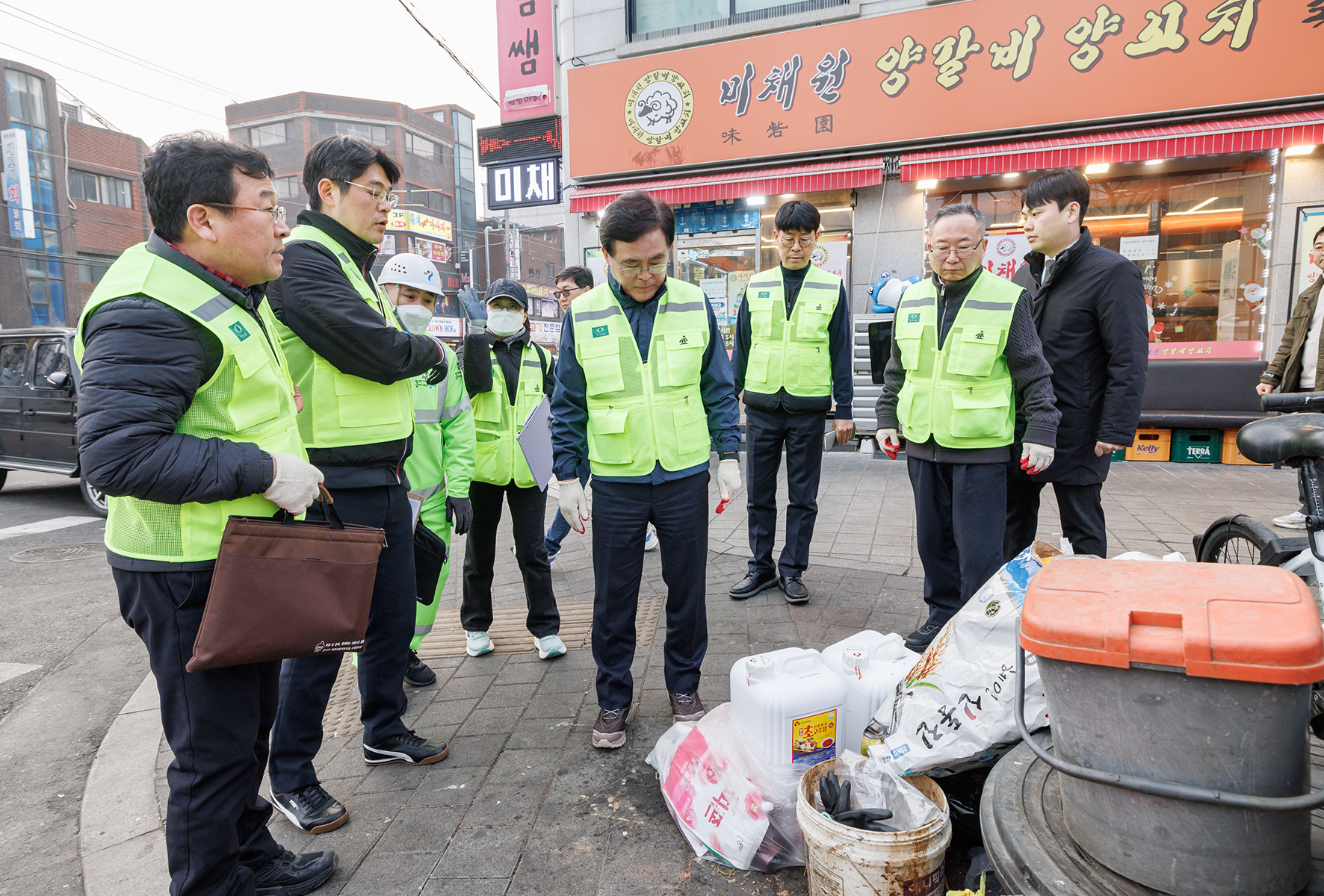 무단투기 쓰레기 현장 단속