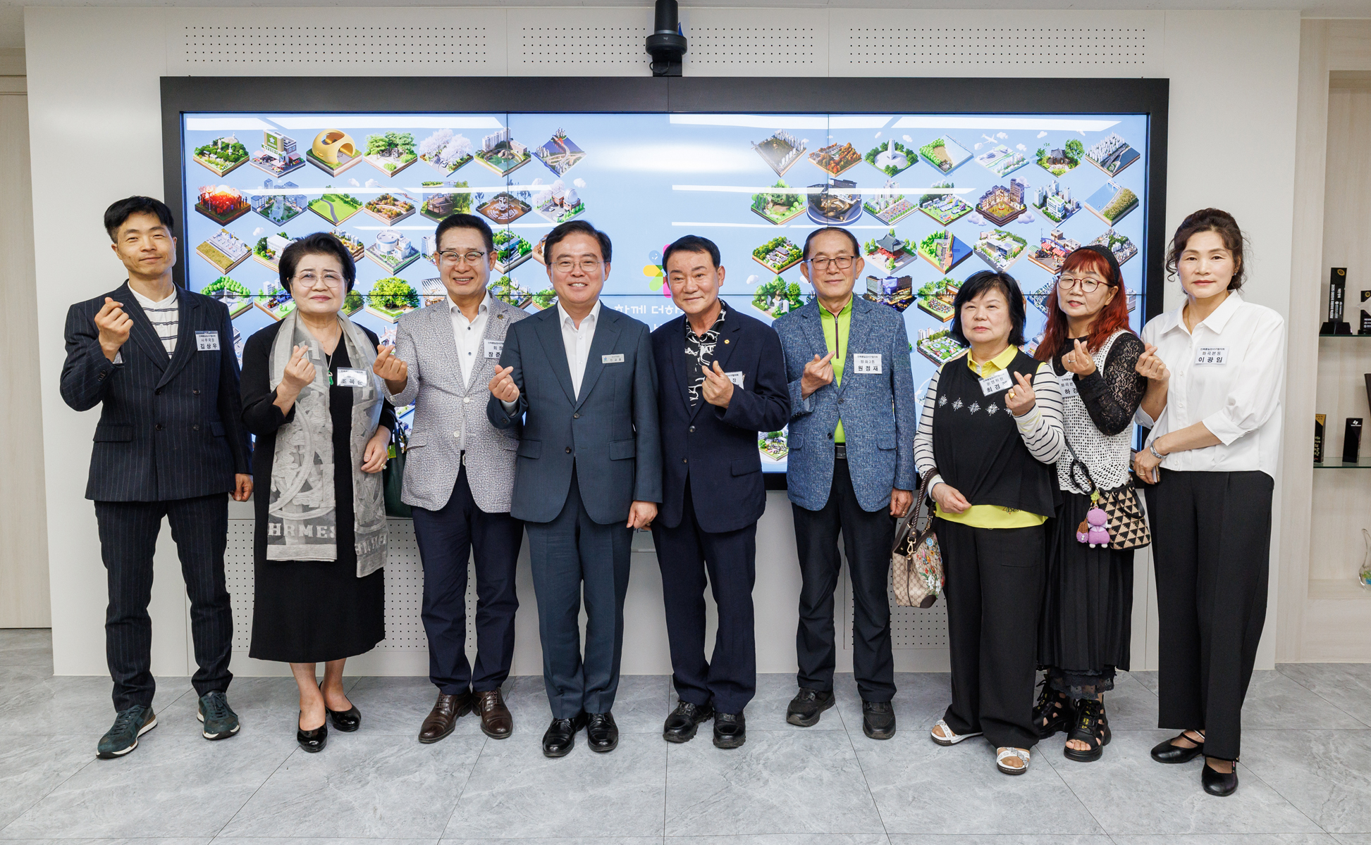  민족통일강서구협의회 방문